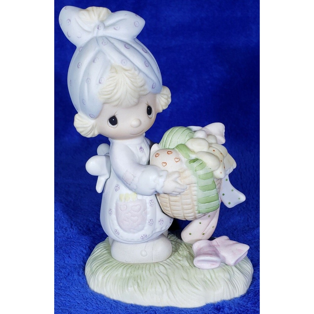 “Be Not Weary In Well Doing” 1979 Precious Moments Figurine, E-3111